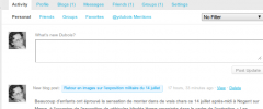 YD BuddyPress Feed Syndication screenshot 2