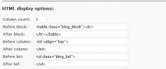 YD WPMU Bloglist Widget screenshot 2