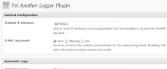 Yet Another Logger Plugin screenshot 1