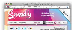 Spreadly - Social Sharing screenshot 1