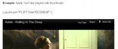 YouList - YouTube playlist shortcode screenshot 1