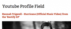 Youtube Profile Field screenshot 1
