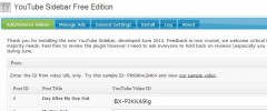 YouTube Sidebar Plugin screenshot 1