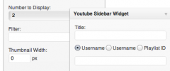 Youtube Sidebar Widget screenshot 1