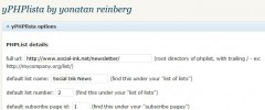 yPHPlista screenshot 1