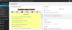 ZD Design Agency Support Dashboard screenshot 1