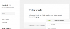 Zendesk for Wordpress screenshot 5