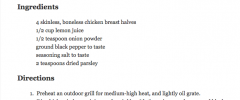 Zip Recipes screenshot 8